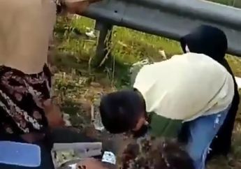 Sekeluarga Pakai Bahu Jalan Tol Cipali Untuk Makan Siang, Yuk Ingat Lagi Aturannya