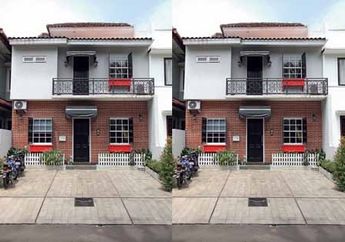 Keunikan Jendela Double Hung di Fasad Rumah Nuansa ala Eropa