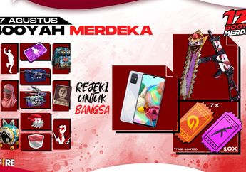 Garena Free Fire Hadirkan Event Booyah Merdeka Berhadiah Handphone