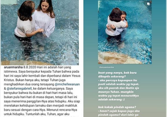 Selama Ini Diberondong Pertanyaan Soal Pindah Keyakinan, Marsha Aruan Akhirnya Menjawab dengan Foto Berikut Ini
