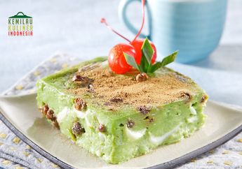 Resep #KemilauKulinerIndonesia: Resep Klapertart Pandan Kukus, Kuliner Lembut yang Langsung Manjakan Lidah