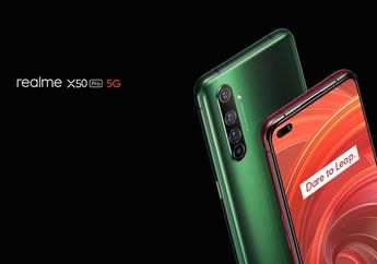 X50 Pro 5G Jadi Hape 5G Pertama realme, Resmi Masuk Indonesia Bareng Smart TV