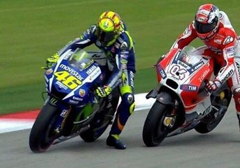 Obat Penasaran Ladies Penyuka Balap MotoGP, Ini Alasan Valentino Rossi Turunkan Kaki Saat Mau Menikung
