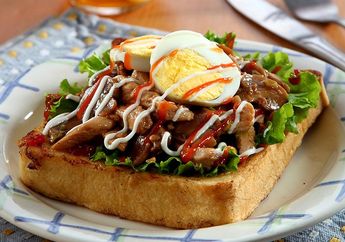 Resep Teriyaki Mushroom French Toast Enak, Menu Sarapan Dengan Toping yang Lengkap
