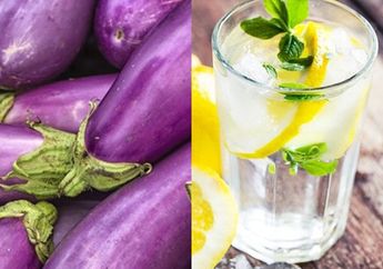 Lebih Ampuh dari Obat Diet! Cuma Minum Air Rebusan Terong dan Lemon Tiap Pagi, Jangan Kaget Saat Timbang Badan, ya!