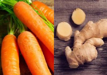 Lebih Ampuh Dari Obat, Coba Rutin Minum Ramuan Jus Wortel dan Jahe, Dijamin Kolestrol Bisa Terkontrol Dengan Baik