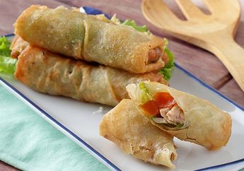 Resep Lumpia Ayam Panggang Enak Ini Bikin Keluarga Langsung Ngiler