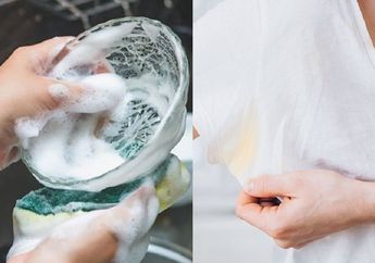 Lebih Ampuh Dari Deterjen, Begini Cara Membersihkan Noda Kuning Pada Bagian Ketiak Pakaian dengan Bahan yang ada di Dapur