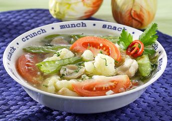 Resep Sup Jamur Kembang Kol Enak, Hidangan Anti Repot Saat Akhir Pekan