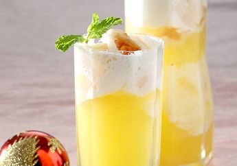 Resep Punch Nanas Leci Enak, Minuman Dingin yang Bikin Sore Hari Jadi Menyenangkan