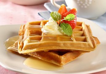 Resep Wafel Havermut Saus Madu Enak Ini Siap Maniskan Pagi Hari
