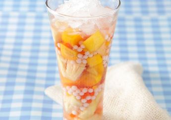 Resep Punch Jeli Buah Tropis Enak, Minuman Penghilang Dahaga Favorit Seisi Rumah