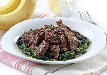 Resep Bayam Siram Daging Lada Hitam Enak, Menu Sehat Dan Nikmat Dalam Satu Piring
