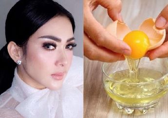 Cuma Modal Putih Telur dan Tepung Beras, Miliki Wajah Cerah dan Anti Kendor Bak Syahrini! Begini Cara Membuatnya