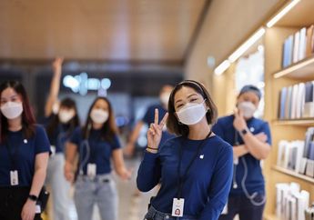 Melihat Kemasan Masker Khusus Karyawan Apple, Desain Asal Cupertino