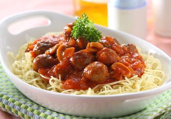 Resep Angel Hair Meat Ball Sauce Enak, Kreasi Pasta Istimewa Untuk Menu Sarapan Di Akhir Pekan