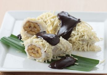 Resep Pisang Rai Keju Saus Cokelat Enak Dan Legit, Untuk Suguhan Spesial