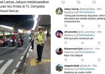 Postingan Foto Polisi Sedang Tugas Auto Diprotes Netizen, Ternyata Nggak Tertutup