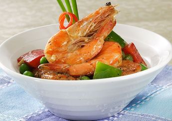 Resep Udang Tumis Kacang Polong Enak Ini Nikmatnya Bukan Kepalang