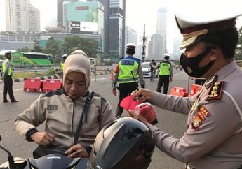 Aturan Wajib Pakai Masker Saat Naik Motor di Jakarta, Awas Kena Denda Progresif