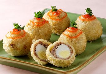 Resep Bola Daging Isi Telur Puyuh Enak Bikin Si Kecil Mau Makan Sendiri