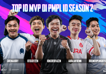 Ini Dia Top 10 MVP di Babak Regular Season PMPL Indonesia Season 2