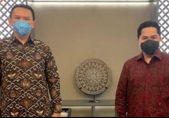 Disentil Erick Thohir Karena Nyinyir Soal Kementerian BUMN, Ahok Langsung Kicep Saat Foto Bareng Mantan Istri dan Puput Nastiti Dikomentari Sosok Ini