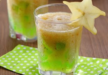 Resep Honey Starfruit Ginger Ice Enak, Minuman Segar Dengan Tampilan yang Istimewa