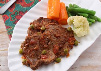 Resep Bistik Daging Saus Inggris Enak, Sajian Praktis Nan Mewah