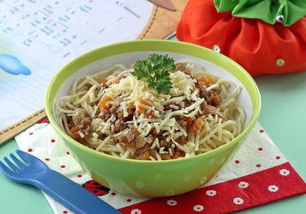 Resep Spaghetti Bolognaise Enak, Bikin Si Kecil Semangat Menyantap Menu Sarapannya