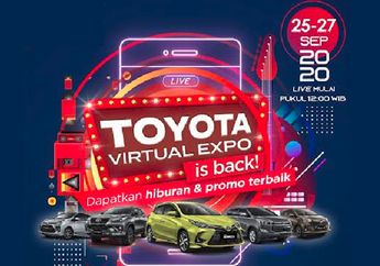 Mulai Besok Toyota Gelar Virtual Expo Skala Nasional, Begini Cara Aksesnya