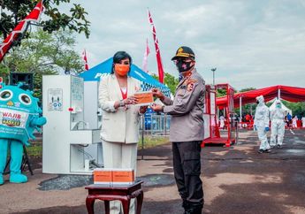 Pengusaha Maya Miranda Ambarsari Sumbang Rapid Test Gratis ke Korlantas Polri untuk Cegah Penyebaran Covid-19