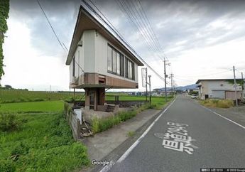 Ditopang Satu Tiang Beton, Rumah Jamur Viral, Apa Alasan Didesain seperti Ini?