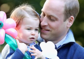 5 Foto Momen Kebersamaan Princess Charlotte dan Prince William. Sweet!