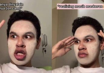 Lagi Enak-enak Maskeran Sambil Kuliah Online, Mahasiswa Ini Panik Saat Tiba-tiba Diminta Nyalakan Kamera, Reaksi Sang Dosen Jadi Sorotan