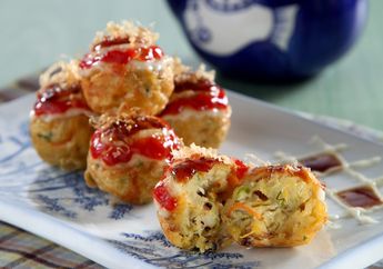 Resep Bola-Bola Okonomiyaki Enak, Kudapan Malam Hari yang Pasti Menggiurkan
