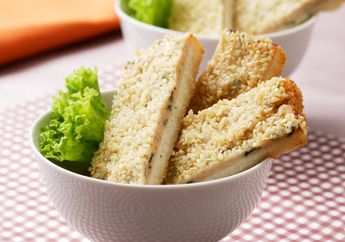 Resep Prawn And Nori Crispy Toast Enak, Hidangan Mewah yang Praktis Untuk Pagi Ini