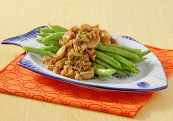 Resep Buncis Siram Ayam Jamur Enak Ini Sukses Bikin Seisi Rumah Makan Sayur