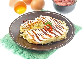 Resep Okonomiyaki ala Hiroshima Enak Ini Cocok Ditiru Untuk Sarapan