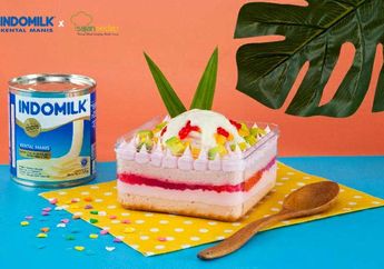 Mau Coba Rasakan Sensasi Manis Cake dan Segarnya Buah Es Teller Dessert Box? Ini Resepnya