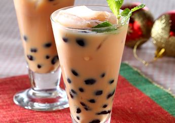 Resep Teh Susu Bubble Karamel Enak, Minuman Segar yang Selalu Ramai Peminatnya