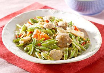 Resep Oseng Buncis Aneka Bakso Enak, Hidangan Praktis Dan Lezat Ini Bikin Kita Susah Move On