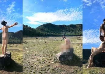Dua Pendaki Berfoto Bugil di Gunung Gede Pangrango dan Berujung Dilapor Polisi, Begini Faktanya
