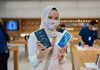 Apple Bagikan Beragam Foto Penjualan iPhone 12 dan iPad Air 4 di Dunia