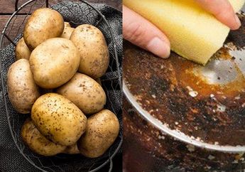Kabar Baik! Coba Oleskan Kentang Pada Panci Berkarat dan Lihat Hasilnya, Enggak Perlu Beli Panci Baru!
