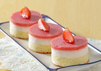 Resep Puding Strawberry Cake Enak, Dessert Spesial yang Sulit Dilupakan