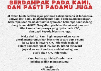 KFC Indonesia Mendukung Brand Lokal Promosikan Bisnis Di Tengah Pandemi