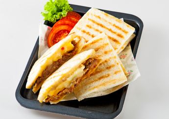 Resep Roti Lapis Tuna Meleleh Enak, Menu Sarapan yang Super Imut yang Super Lezat