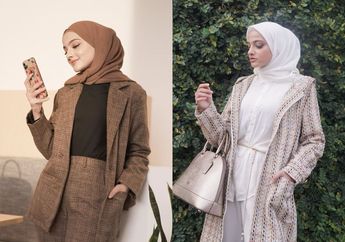 5 Outer Terbaik Hijabers Biar Tetap Tampil Kece Selama Musim Hujan!