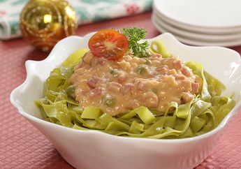 Resep Spinach Fettucini With Beef Sauce Enak Ini Rugi Banget Kalau Sampai Terlewat